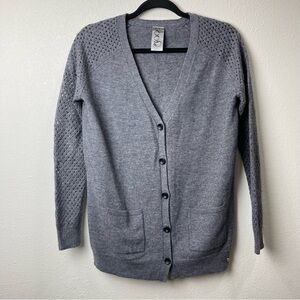 Vintage Grace Cashmere Wool Cardigan Sweater S Classic Old Money Quiet Luxury